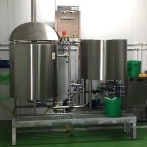 El lote incluye Sala de cocción INDALO de 300 litros/Batch.
