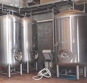 3 Brite Beer Tanks isobáricos de 2.900 L