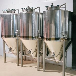 3 Fermentadores de 10 hl fabricados en España