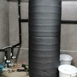 1 Depósito pulmón isotérmico para agua fría IWT de 750 litros Glicol