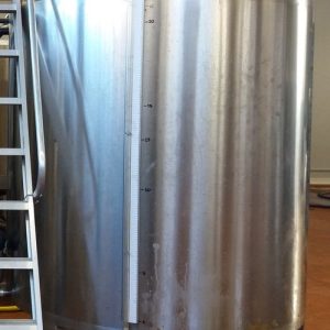 1 Depósito pulmón inox isotérmico de 2.000 litros para agua fría - Glicol