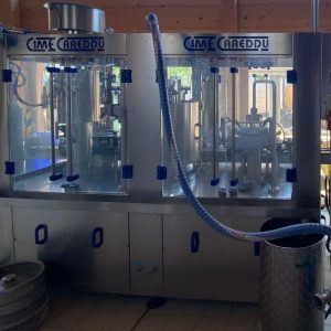 Embotelladora isobárica Cime Careddu 6/6/1+ Etiquetadora Enos