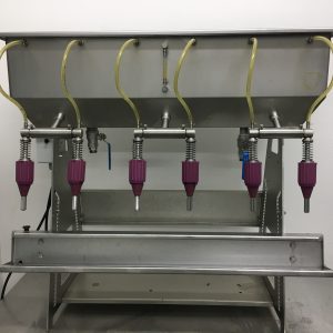 1 Llenadora manual de 6 válvulas