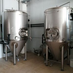 2 Fermentadores isobáricos de 20 hl (2.400 litros)