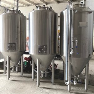 3 Fermentadores isobáricos Unitank marca Spadoni de 6 hl (750 l)