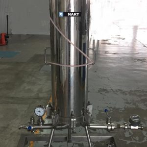 1 Filtro hermético lenticular compacto para cerveza, vino, etc.