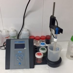 1 Kit pHmetro de sobremesa con electrodo de alto rendimiento