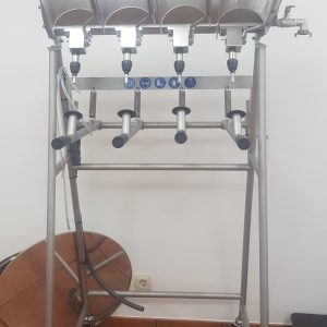 1 Llenadora isobárica de 4 v fabricada en Alemania