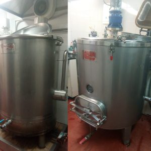 1 Sala de cocción Céspedes de 400 litros/batch