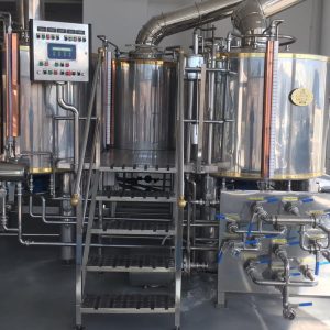 1 Sala de cocción vapor 1.000 litros/batch de 4 ollas Il Mastro Birraio
