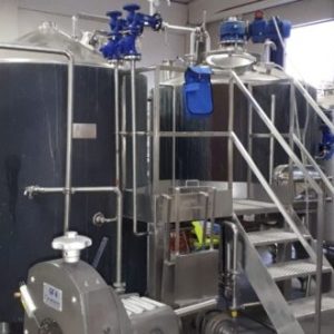 El lote incluye Sala de cocción Eco Brew Tech de 1.500 litros/batch