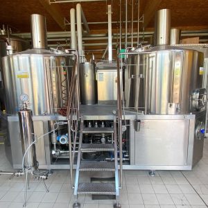 1 Sala de cocción vapor 1.000 litros Easybräu Impiantinox