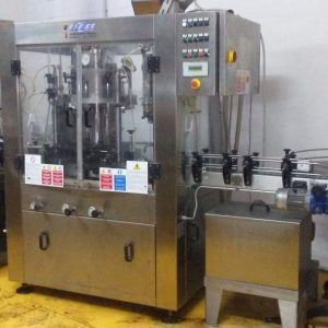 1 Embotelladora isobárica automática CIMEC 6+1 + Enjuagadora