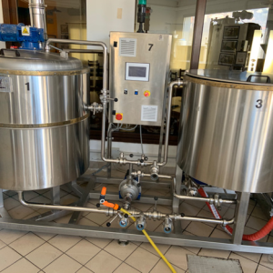 El lote incluye Sala de cocción Toscana Inox de 250 litros
