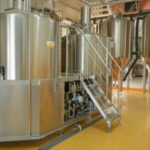 1 Sala de cocción vapor de 1.000 litros/batch Easybräu Impiantinox