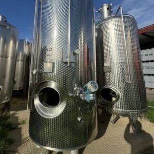 2 Depósitos isobáricos presión 6 bar de 40 HL. para vino espumoso