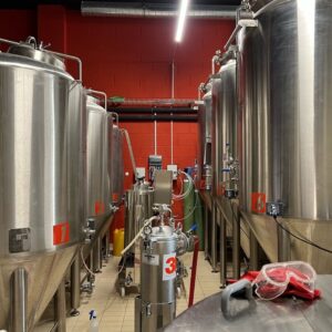 6 tanques isobáricos CCT unitank de 12 HL. (Total 1.500 litros/unidad)