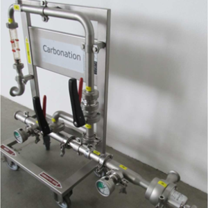 Carbonatador en línea hasta 6 g/l y hasta 4.000 litros/hora